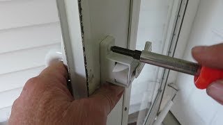 How to change a screen or storm door handle [upl. by Ot586]