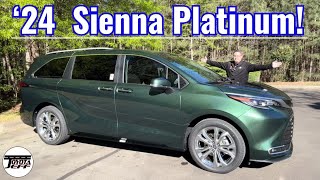 2024 Toyota Sienna Platinum is the Ultimate Family Ride [upl. by Ycnalc154]