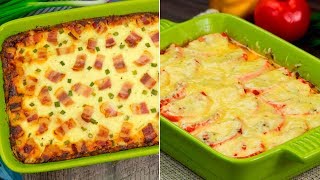 5 recetas cocinadas al horno que representa una forma más saludable y fácil de preparar GustosoTV [upl. by Aikenahs]