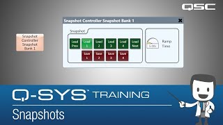 QSYS Control Overview  Part A Snapshots [upl. by Nylac]