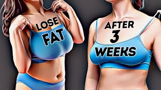 3 WEEKS REDUCE BREAST SIZE WORKOUT  BURN CHEST FAT [upl. by Dnomed]