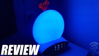 Wake Up Light Sunrise Alarm Clock Review [upl. by Matthei]