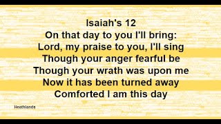 Singing the Old Testament Isaiah 12 Heathlands [upl. by Farica]