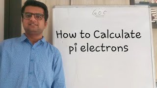 ResonanceअनुनादGOCL3 Part2 How to calculate pi electrons [upl. by Mond]