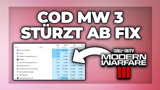 COD Modern Warfare 3 stürzt ab beheben  MW Crash Fix  Tutorial [upl. by Bobby]