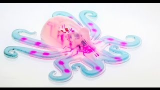 Octobot  мягкий роботосьминог из Гарварда Новости робототехники [upl. by Oiracam]