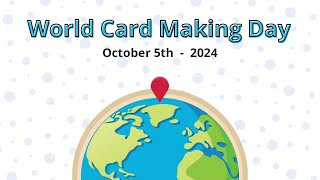 World Card Making Day  2024 [upl. by Pammy]