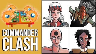 Commander Clash S6 E16 Peasant Commander Adeliz vs Iwamori vs Raff vs Zada [upl. by Nader204]