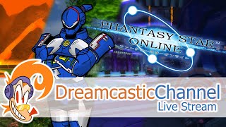 Phantasy Star Online  Dreamcast Online Multiplayer  Live Stream  10282023 [upl. by Nerak]