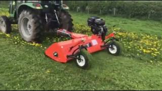 MDL POWERUP  ATV150 Towable Flail Mower [upl. by Merlin745]