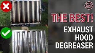 The Most Efficient and Safest Restaurant Exhaust Hood Degreaser [upl. by Bandur]