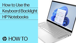 How to Use the Keyboard Backlight for HP Notebooks  HP Support [upl. by Adas]