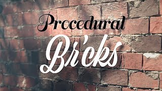 Brcks  Procedural Bricks in Blender 28 [upl. by Rossy616]