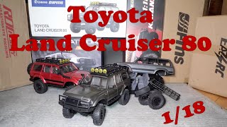 FMS Toyota Land Cruiser 80 118  RocHobby Katana  EazyRC Patriot Differences [upl. by Hepsibah]