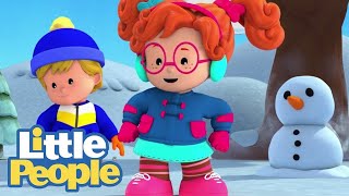 Fisher Price Little People  Christmas ⛄ Working Together is Way Better🎄1h Compilation  Kids Movies [upl. by Atnahsal]