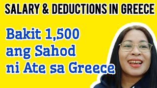 Salary amp Deductions in Greece Seasonal Hotel Workers in Greece Overtime Allowance Payslip pinoy [upl. by Egor]