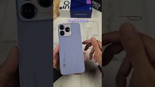 ZTE BLADE V50 DESIGN UNBOXING FIRST LOOK [upl. by Eiral]