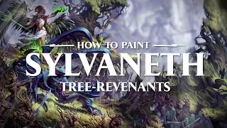 How to paint Sylvaneth Treerevenants [upl. by Lehmann]