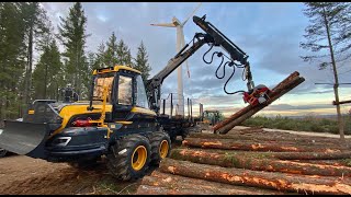 Delivery day of a NEW Ponsse Buffalo equipped with Nisula 500C harvesting head in Portugal [upl. by Aened]