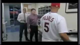 Albert Pujols  quotThe Machinequot  and the Copier ESPN Commercial [upl. by Ahtibat]