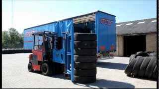 Easy 1200 Stacker  loading trailer [upl. by Miksen181]