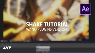 After Effects AMV Tutorial  Shakes SShake Twitch and NO PLUGINS version [upl. by Harol]