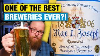 I LOVE THIS BREWERY Tegernseer 1806 Max I Joseph Export Bier German Lager Beer Review [upl. by Robina960]