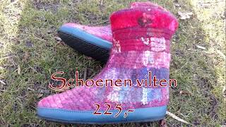 Schoenen Vilten met Fibreations [upl. by Menis]