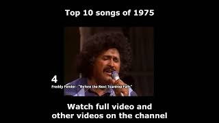 Top 10 songs of 1975 [upl. by Lionel149]