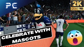 FC 25  Celebrate with Mascots  PC Gameplay 2K 60FPS [upl. by Elleinnod615]