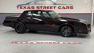 1985 Monte Carlo SS LS Swap Texas Speed 408 F1 procharger T56 6 speed 9 inch rear end SOLD [upl. by Sonitnatsnok673]