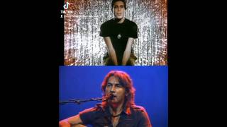 Ligabue  Cerca nel cuore Videoclip vs Live [upl. by Roos289]