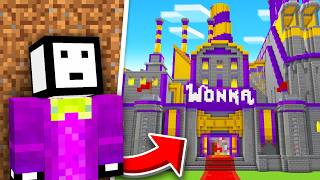 I Built Willy WONKAs Chocolate Factory in Minecraft [upl. by Verger]