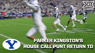 Parker Kingston Insane Punt Return TD [upl. by Adohr772]