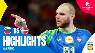 Just HOW did that happen 😱  Slovenia vs Denmark  Highlights  EHF EURO 2024 [upl. by Eberto]