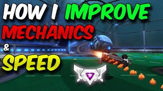 How I am Improving my MECHANICS and SPEED in Rocket League DiscussionGrind [upl. by Asiar257]