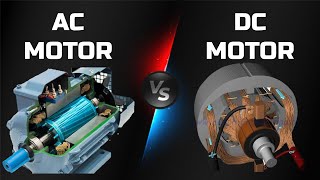 AC Motor Vs DC Motor  Key Difference between DC and AC Motors [upl. by Amleht297]