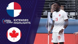 Panama vs Canada Extended Highlights  CONCACAF Nations League  CBS Sports Golazo [upl. by Trometer96]