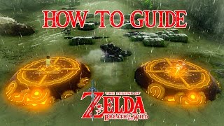 HOW TO DO A FRAGMENTED MONUMENT SHRINE QUEST  ZELDA BREATH OF THE WILD  NINTENDO SWITCH [upl. by Mahgem]