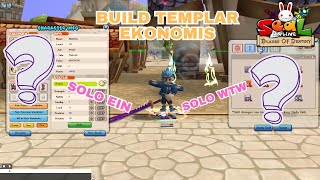 RECOMMEND BUILD AND SKILL TEMPLAR UNTUK DUNGEON WTW  SEAL ONLINE BOD [upl. by Yrrehc]