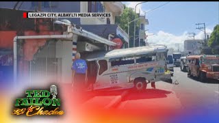 Jeep nawalan ng preno sumalpok sa barberya [upl. by Naitsirc]