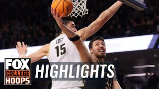 No 1 Purdue vs Northwestern Highlights  CBB on FOX [upl. by Minna]