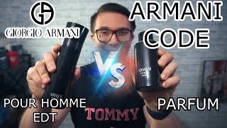 Armani Code EDT pour homme vs Armani Code Parfum [upl. by Deach]