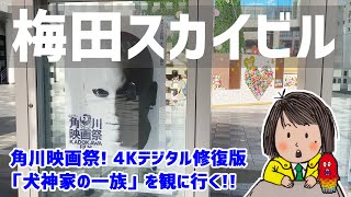 【角川映画祭！】4Kデジタル修復版「犬神家の一族」を観に梅田スカイビルまで歩く！！ 探訪日：2021年12月19日日 大阪梅田 シネリーブル梅田 [upl. by Ecinereb]