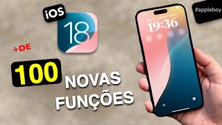 iOS 18 TROUXE de 100 NOVOS RECURSOS e FUNÇÕES p iPHONES 😱 [upl. by Eiralih]