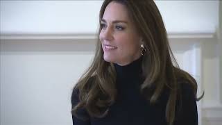 William and Kate visit London’s Foundling Museum [upl. by Ahsar]