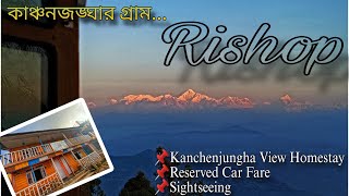 Rishop Tour Plan  Kanchenjungha View Homestay  Tiffindara Trek  Lava  Paparkheti [upl. by Noswal]