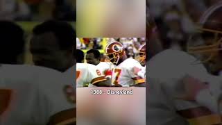 1988  Washington Redskins Super Bowl Disneyland Commercial  theVHSfiles [upl. by Annatnom]