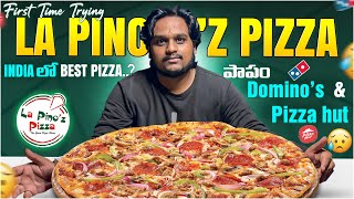 I Tried LA PINOS PIZZA for the First Time and It Was MINDBLOWING  MUKBANG by Xo Fusion [upl. by Anelaf]