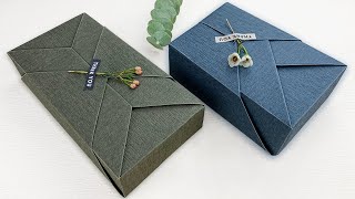 Gift Wrapping Ideas｜How to wrap a gift ｜Easy Gift Packing（선물포장） [upl. by Ydnerb]